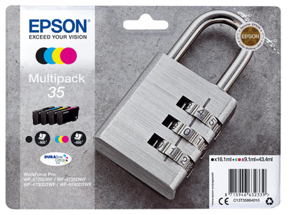Epson Ink 35 / C13T35864010 BK,C,M,e Multipack - imagem 2