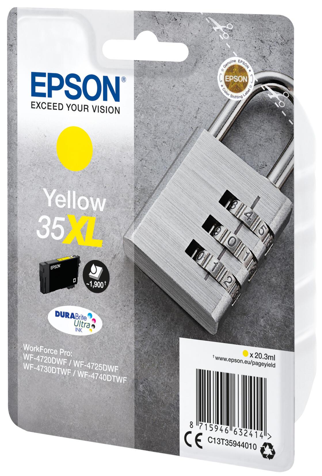 Epson Ink 35XL / C13T35944010 amarelo XL - imagem 3