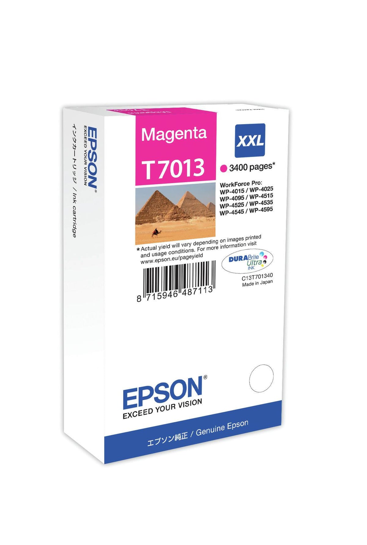 Epson Ink T7013 / C13T70134010 Magenta XXL - imagem 2