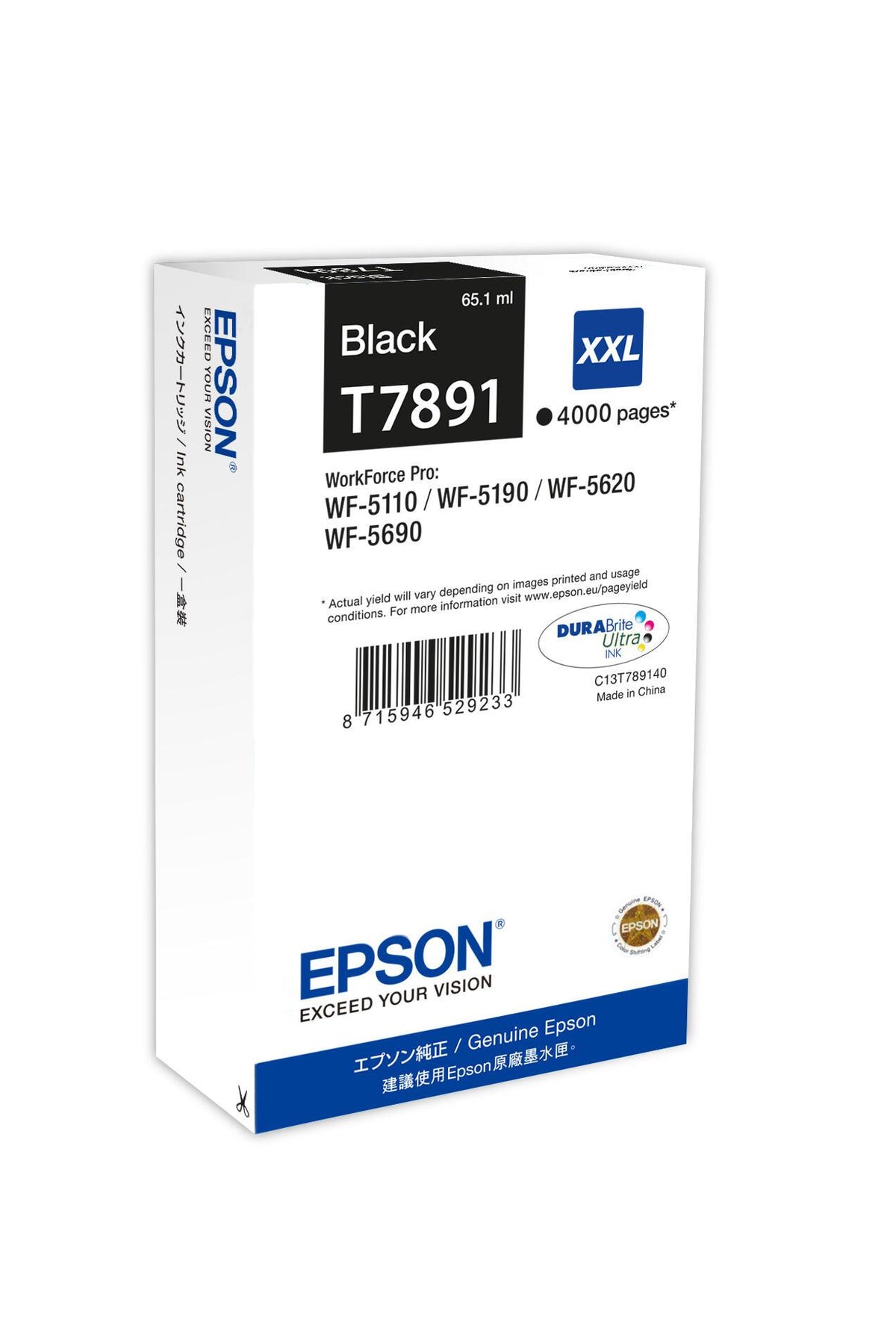 Epson Ink T7891XXL / C13T789140 preto XXL - imagem 2