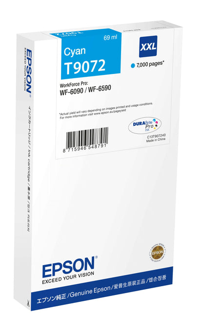 Epson Ink T9072N / C13T90724N Cyan XXL - imagem 2