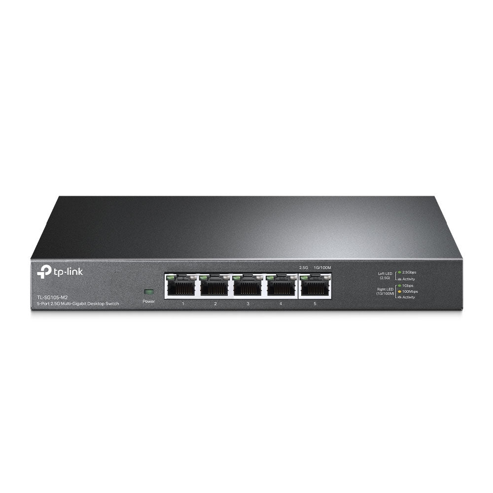 Comutador de Rede TP-Link TL-SG105-M2 5 portas/ RJ-45 1/ 2.5Gbps
