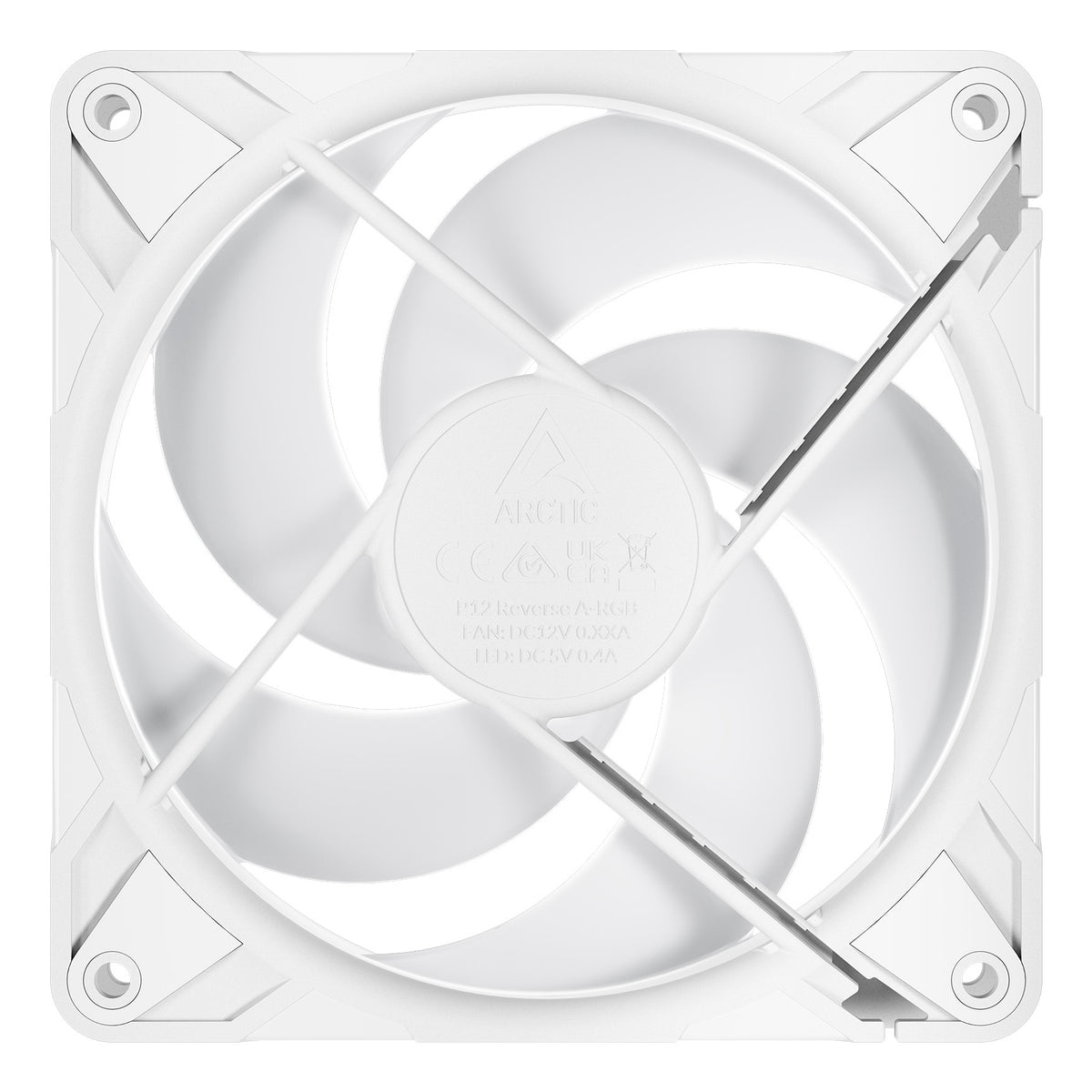 Pack de 3 Arctic P12 Pro Reverse A-RGB/ 12cm/ Fan Branco