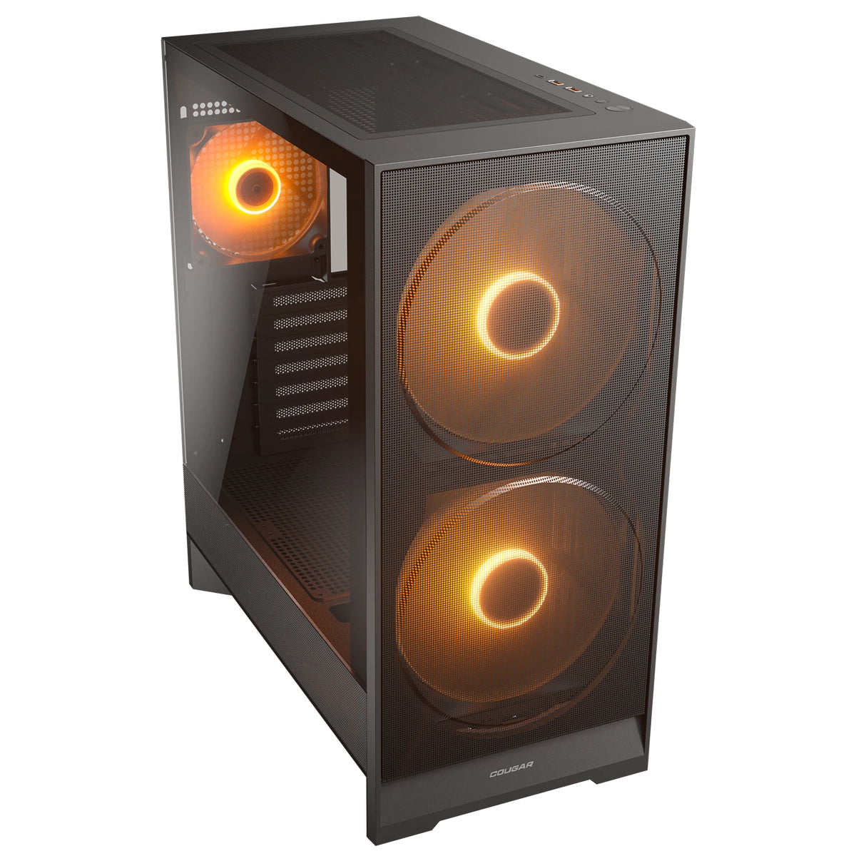 Caixa de Computador Cougar Caja Semitorre Airface 180 preto - imagem 7