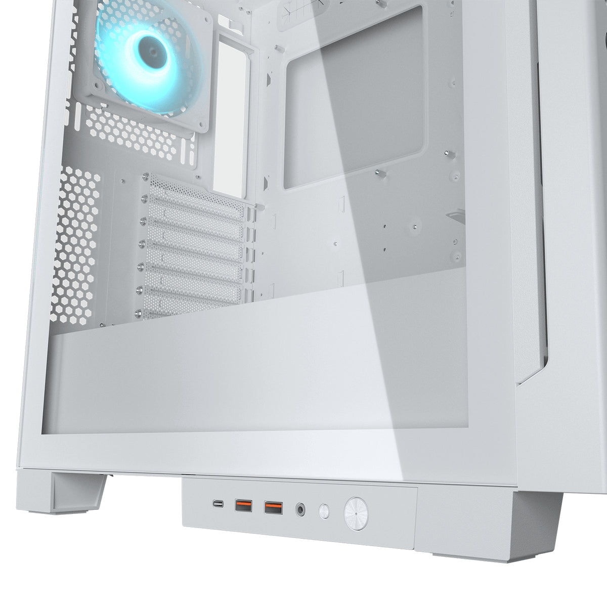 Caixa de Computador Cougar Caja Semitorre Airface Eco Rgb branco - imagem 13