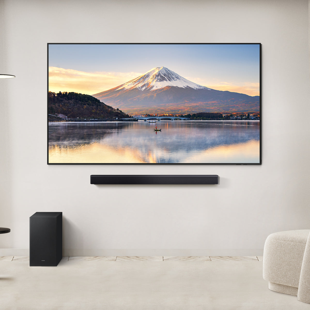 Barra de som com Bluetooth Samsung B450F Serie B 2.1 2025/ 2.1