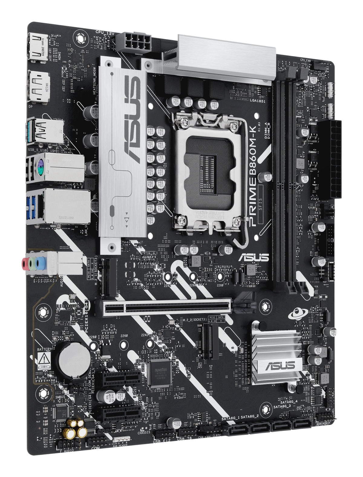 ASUS PLACA BASE PRIME B860M-K mATX 1851 - imagem 9