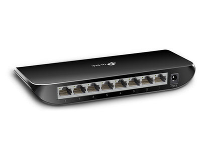 Switch TP-Link TL-SG1008D / TL-SG1008D preto - imagem 3