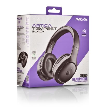 Auscultadores NGS Auricular Artica Tempest Bt Black - imagem 7