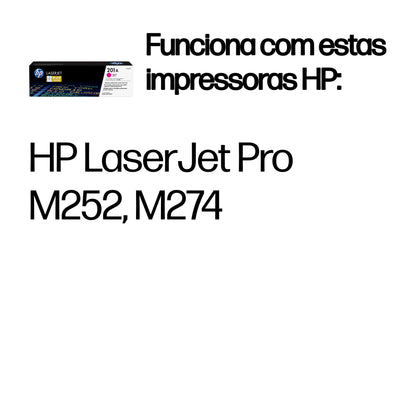 HP toner 201A Magenta - imagem 3