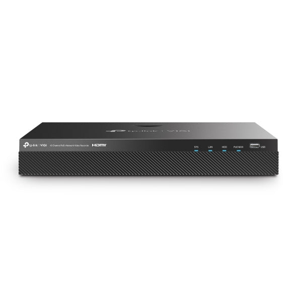Gravador de Vídeo em Rede VIGI NVR2016H-16MP Grabador IP Rack 02 HDD 16 C Po