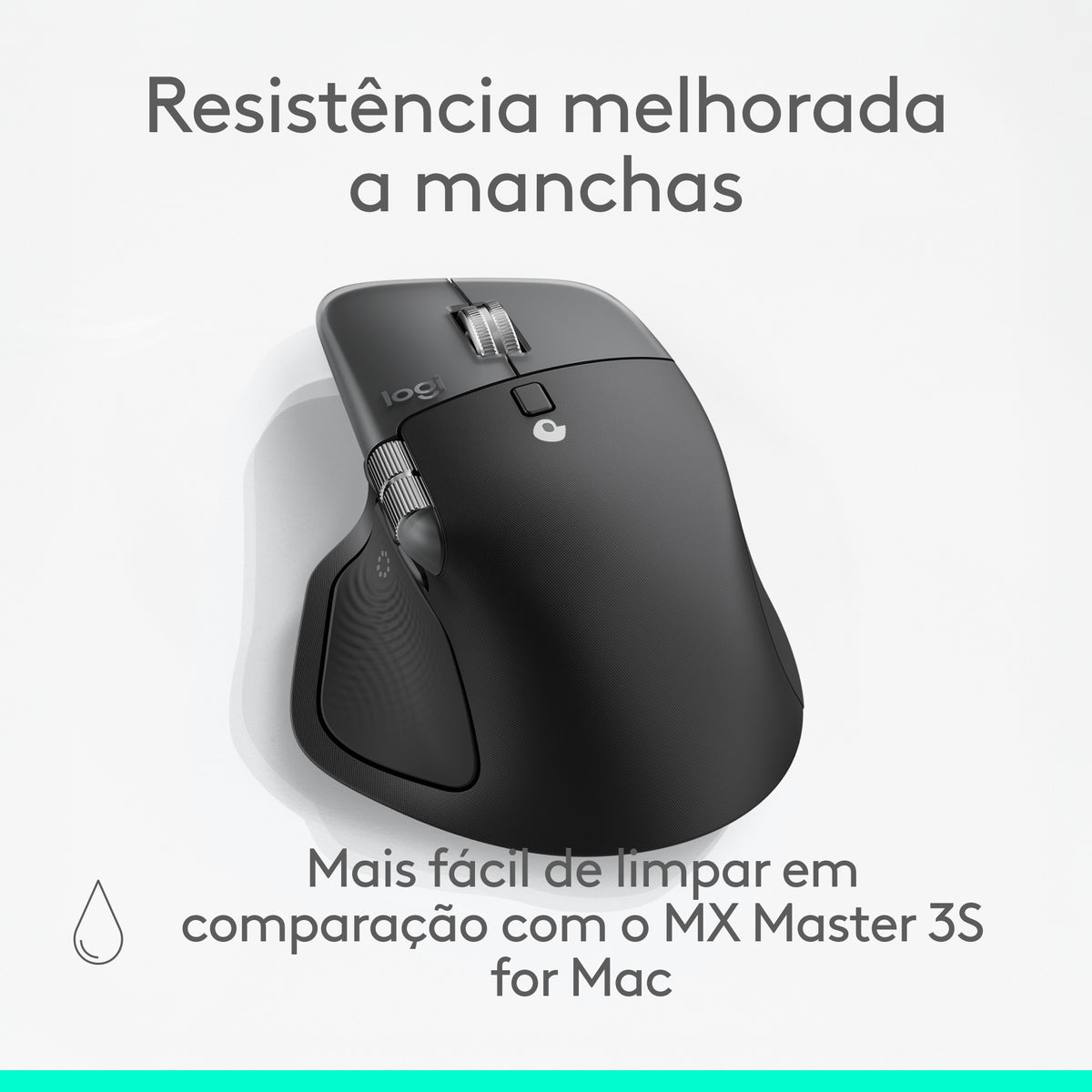 Rato Logitech MX Master 4 for Mac / 910-007577 prateado - imagem 22