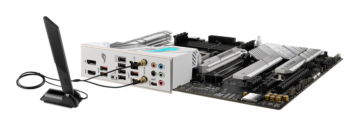 Placa-mãe ASUS ROG STRIX B650-A de jogos WIFI / 90MB1BP0-M0EAY0 preto, prateado - imagem 8