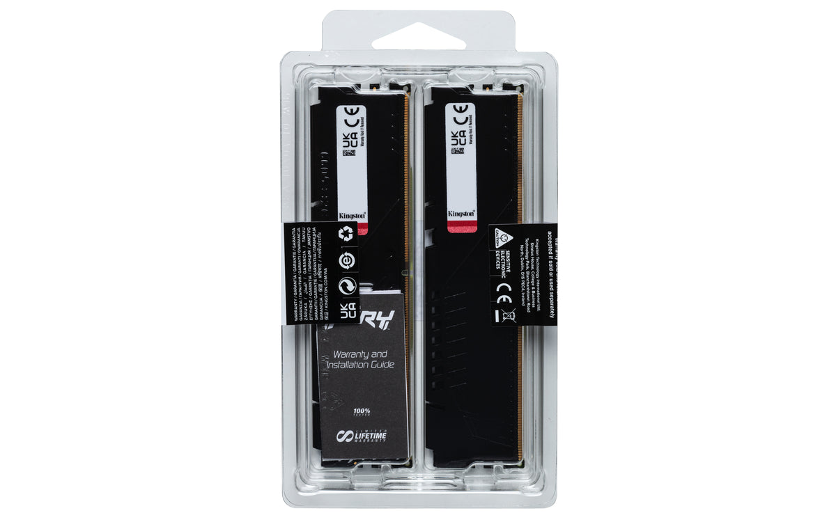 Memória RAM Kingston FURY Beast EXPO 2 x 16GB/ DDR5/ 6000MHz/ 1.4V/ CL30/ DIMM
