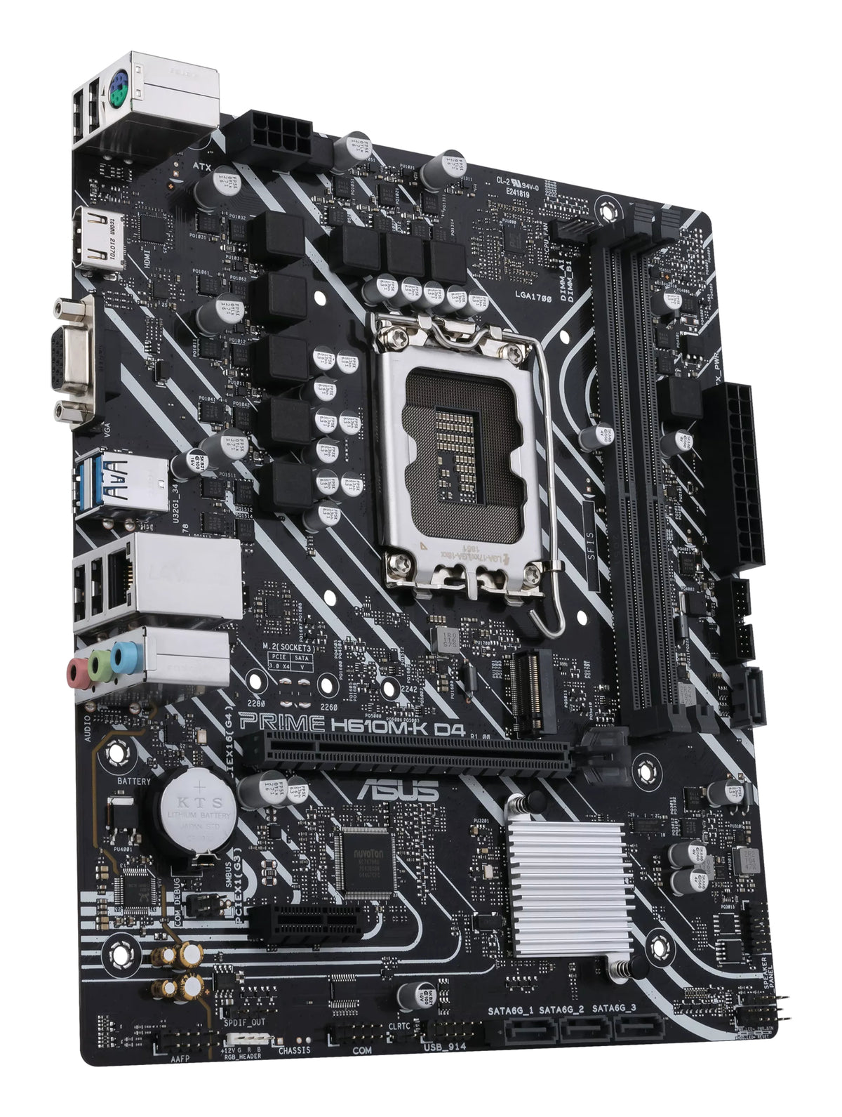 ASUS Placa Base PRIME H610M-K D4 mATX LGA1700 - imagem 8