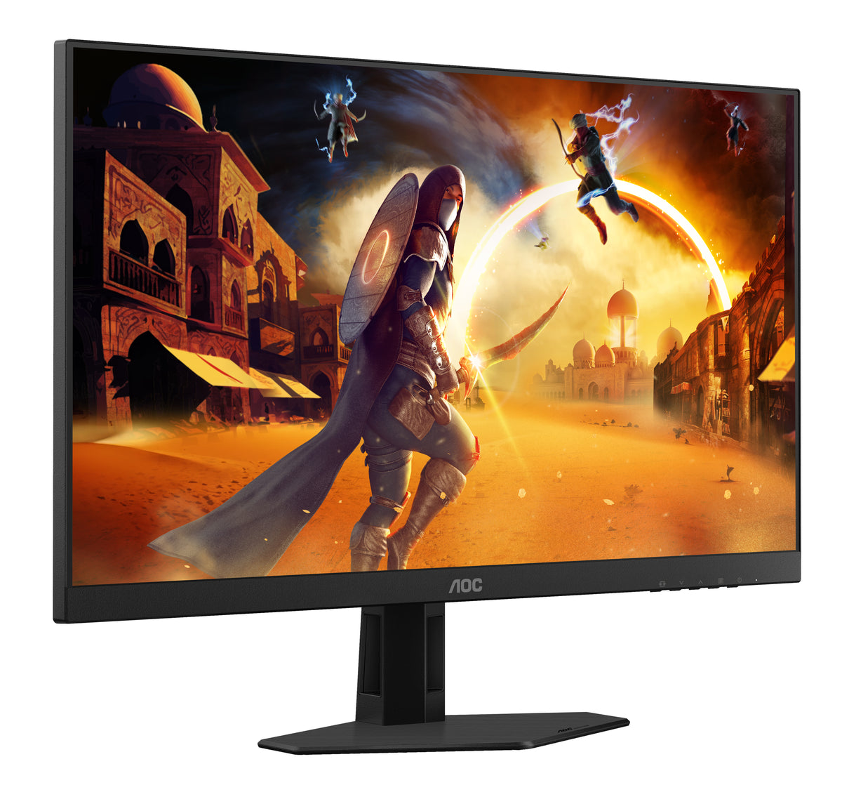 AOC 27G4HRE monitor de gaming de 27" / Full HD / 1ms/ 200Hz/ IPS / Multimédia / Preto