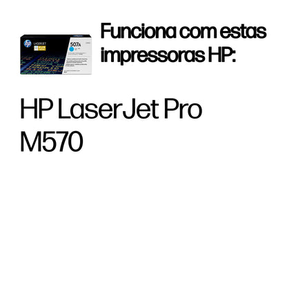 HP Toner 507A / CE401A Cyan Standard - imagem 3