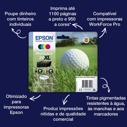 Epson Ink 34XL / C13T34714010 preto XL - imagem 5