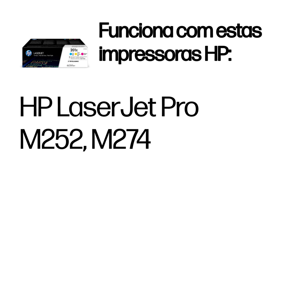 HP Toner 201X / CF253XM C,M,e Multipack - imagem 3