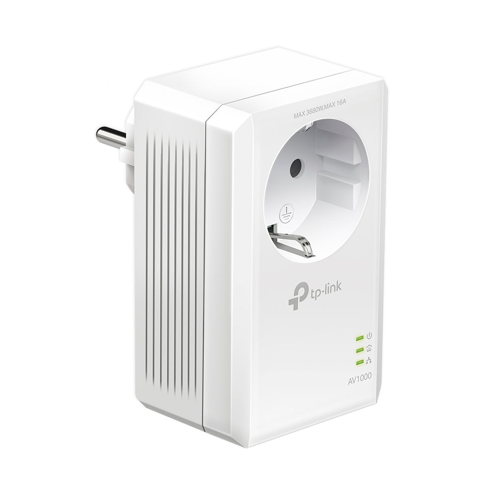 Adaptador de Rede TP-Link Powerline station TL-PA7017P Kit / TL-PA7017P KIT branco Multipack - imagem 2