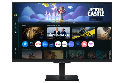 Smart Monitor Samsung M5 S27FM500EU 27"/ Full HD/ Multimedia/ Smart TV/ preto