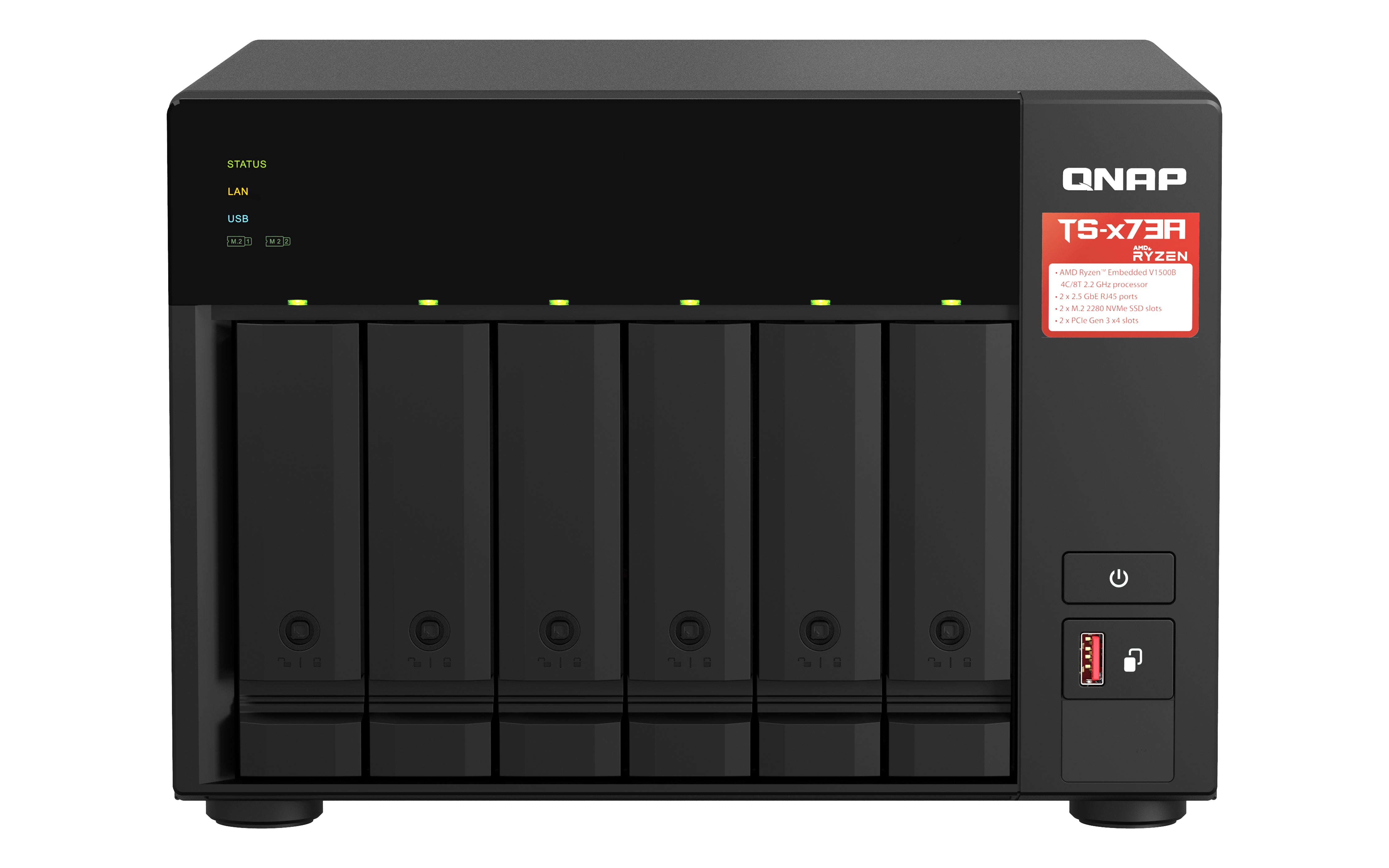 NAS QNAP TS-673A - NAS server