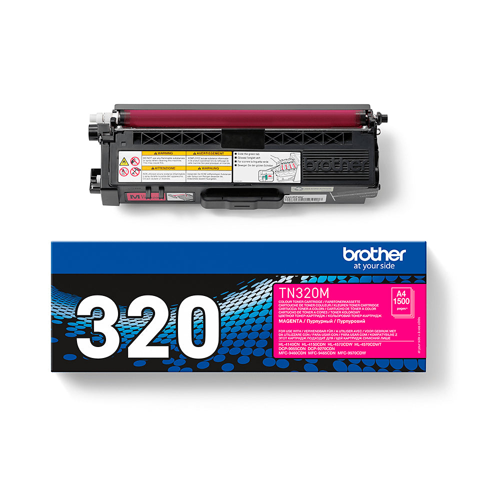 Brother Toner TN-320M / TN320M Magenta Standard - imagem 7