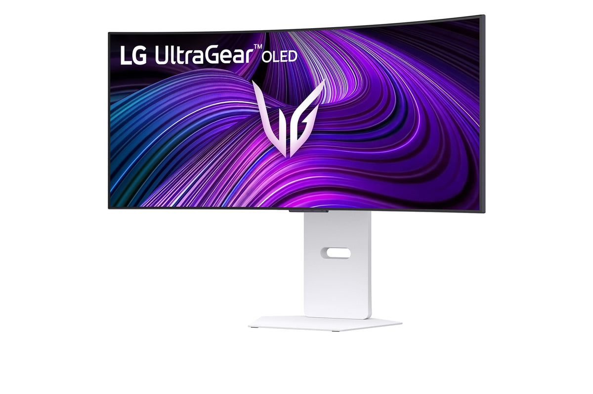 Smart Monitor Gaming Ultrapanorámico Curvo LG UltraGear 34GX90SA-W 34"/ WQHD/ Multimedia/ 0.03ms/ 240Hz/ OLED/ Regulable em altura/ Smart TV