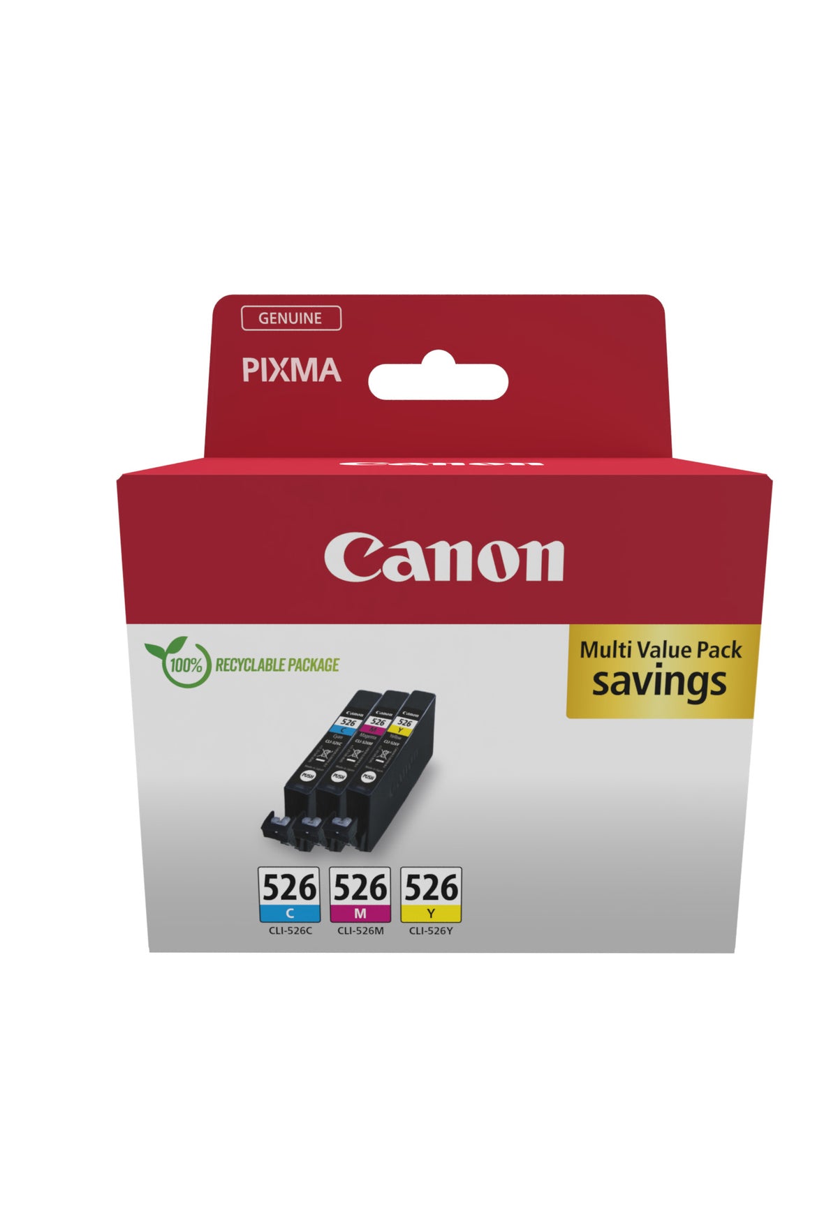 Canon Ink CLI-526 / 4541B018 C,M,e