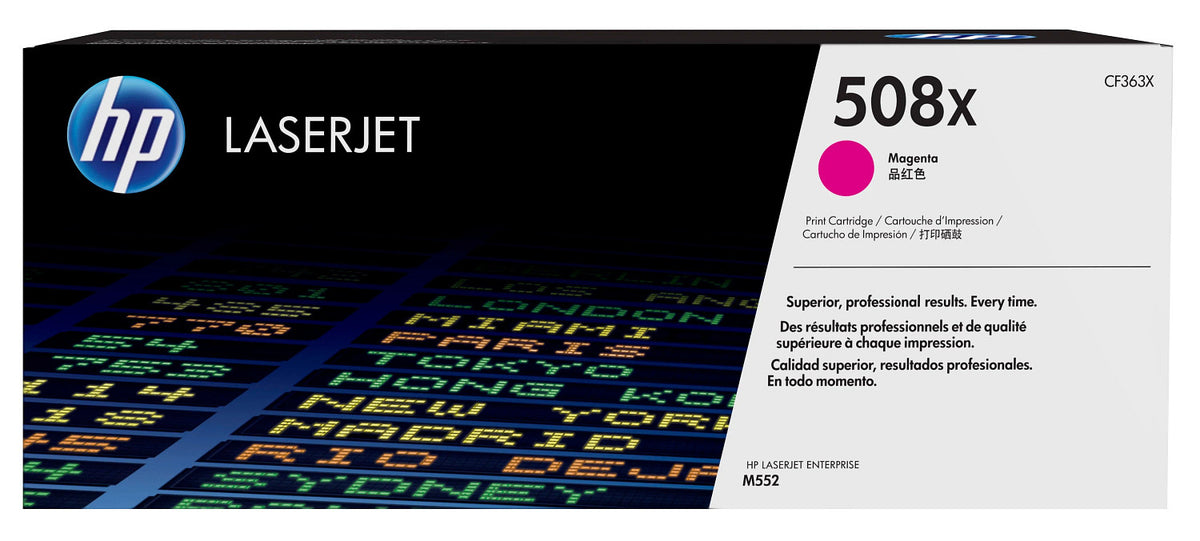 HP Toner 508X / CF363X Magenta Standard - imagem 5
