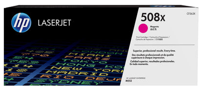 HP Toner 508X / CF363X Magenta Standard - imagem 5
