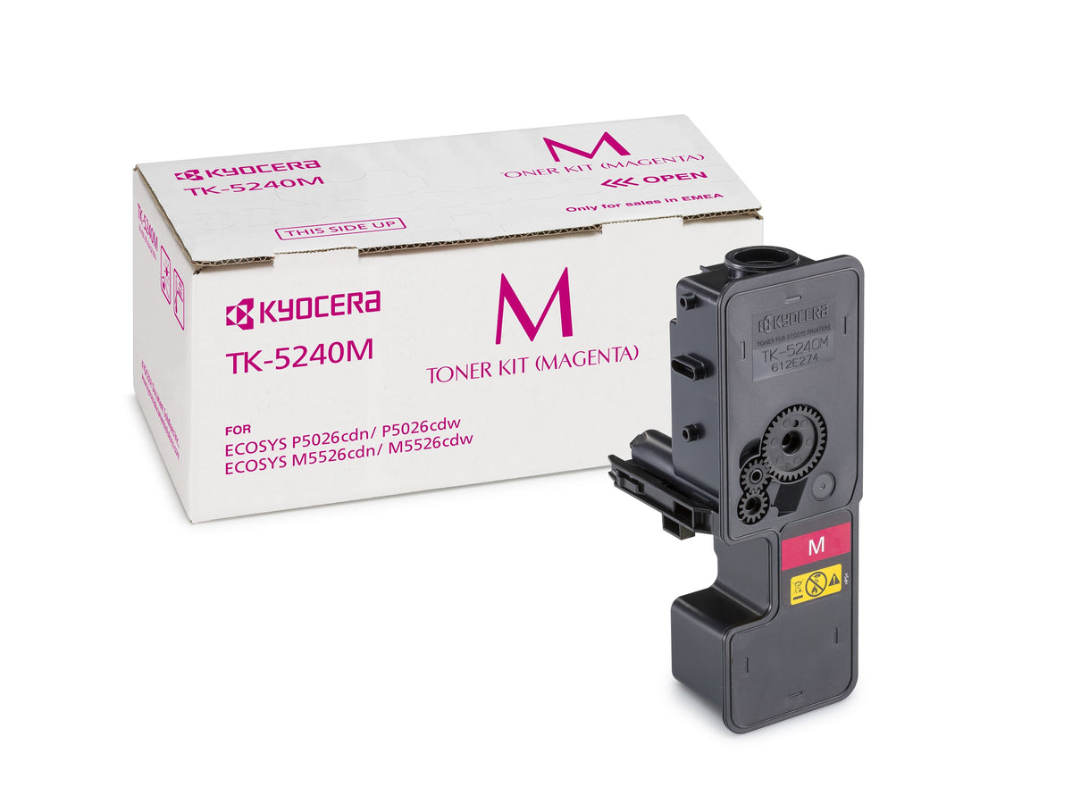 KYOCERA Toner TK-5240M / 1T02R7BNL0 Magenta Standard - imagem 6