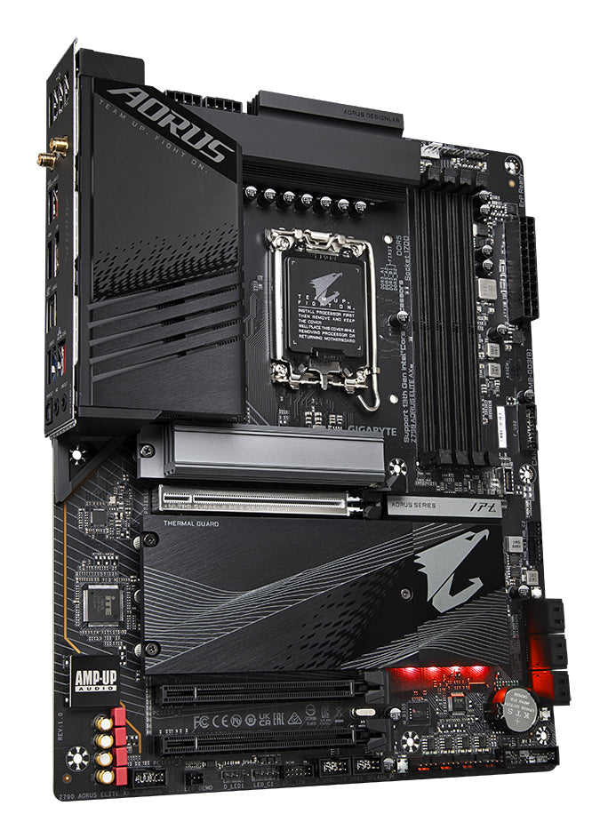 Placa-mãe Gigabyte Z790 AORUS ELITE AX preto - imagem 6