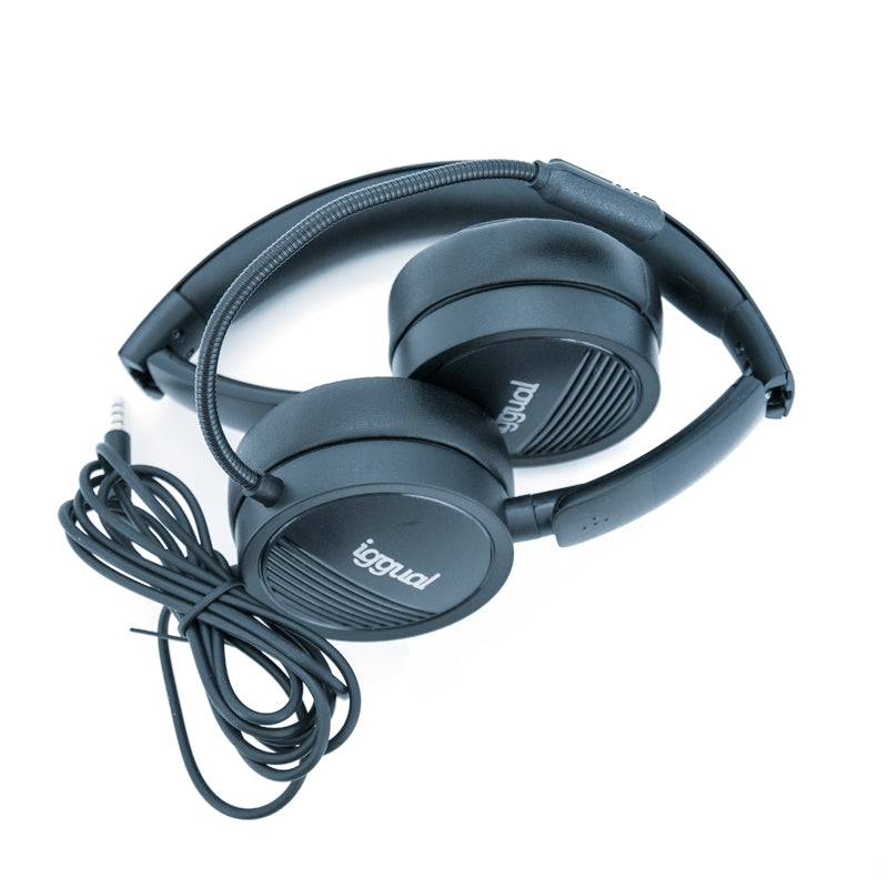 Auscultadores iggual auscultadores com micro Dual Tech USB/3,5 mm - imagem 5
