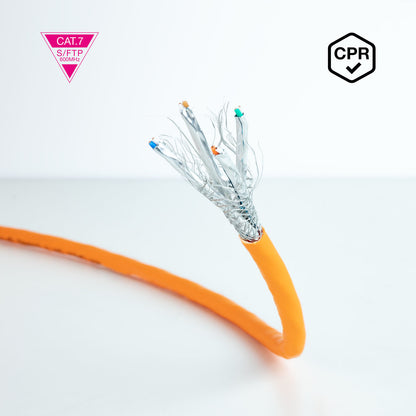 Cabo de Rede Nanocable Cabo vermelho CAT7 CPR LSZH AWG23 305M - imagem 15