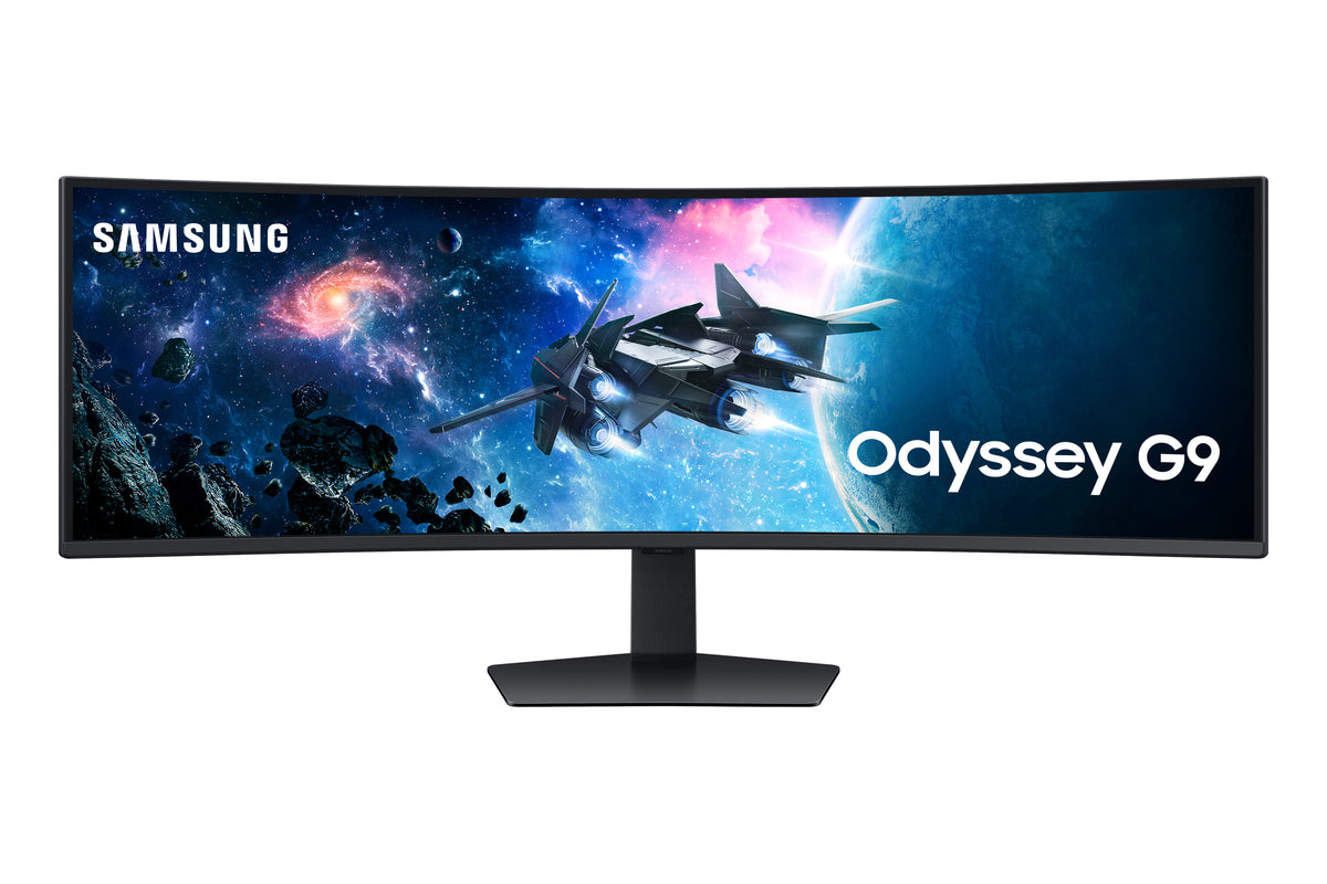Monitor Gaming Ultrapanorámico Curvo Samsung Odyssey G9 S49CG954EU 49"/ Dual QHD/ 1ms/ 240Hz/ VA/ Regulable em altura/ preto