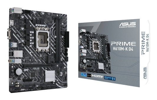 ASUS Placa Base PRIME H610M-K D4 mATX LGA1700