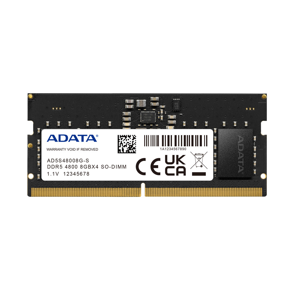 Memória RAM A-Data AD5S48008G-S SO DIMM 8GB 4800Mhz DDR5