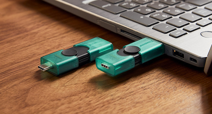 Pen USB Kingston DataTraveler 256GB USB 3.2 Gen1 DuoG2 - imagem 19