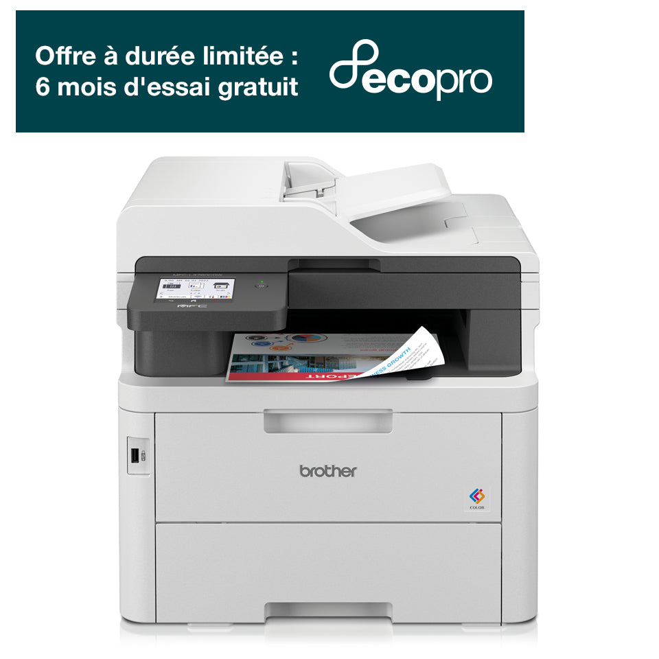 Impressora multifunções Brother Multifunções Laser Led MFC-L3760CDW - imagem 5