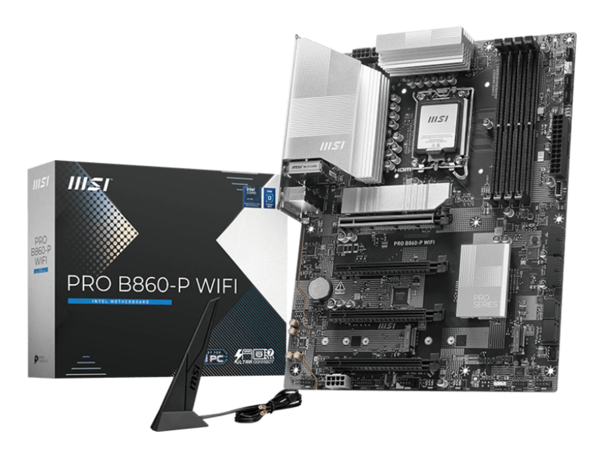 MSI Placa Base PRO B860-P WIFI ATX DDR5 1851 - imagem 4