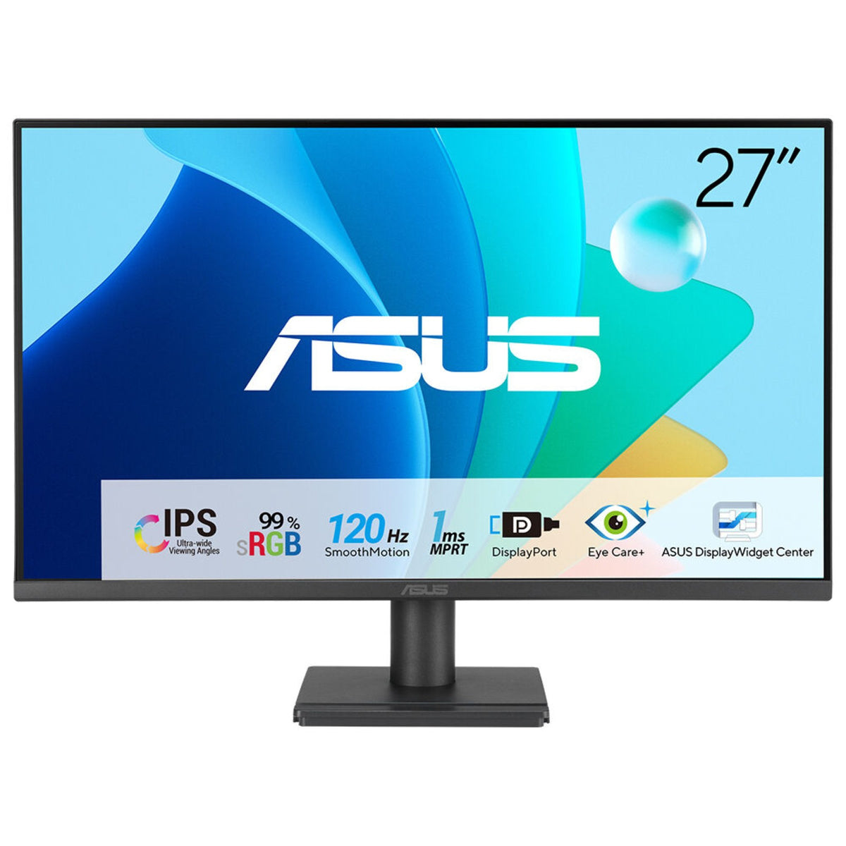 Monitor ASUS VA279QG Monitor 27" IPS 120hz VGA HDMI DP MM