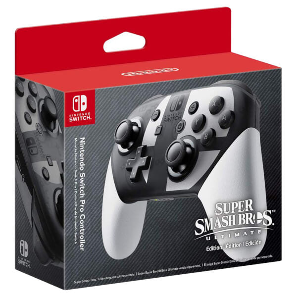 Comando de jogos Nintendo Switch Pro Super Smash Bros Ultimate / 2513466 BK,GY,W - imagem 6