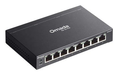 Computador TP-Link ES208GP Switch 8xGbE PoE+ Acero Desktop - imagem 8