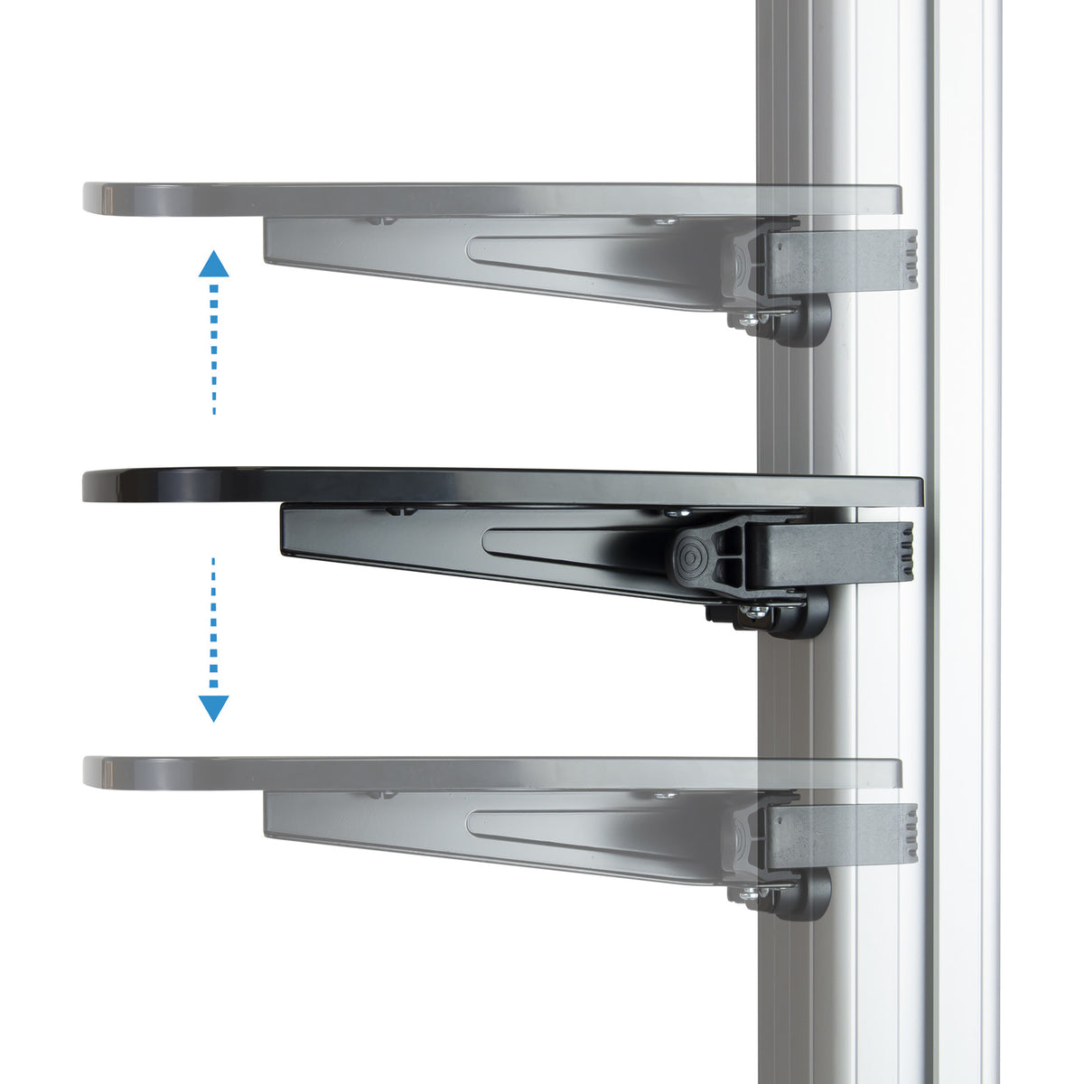 Tooq FS1870M-B Soporte TV Suelo Ruedas 37"-70" Ne - imagem 12