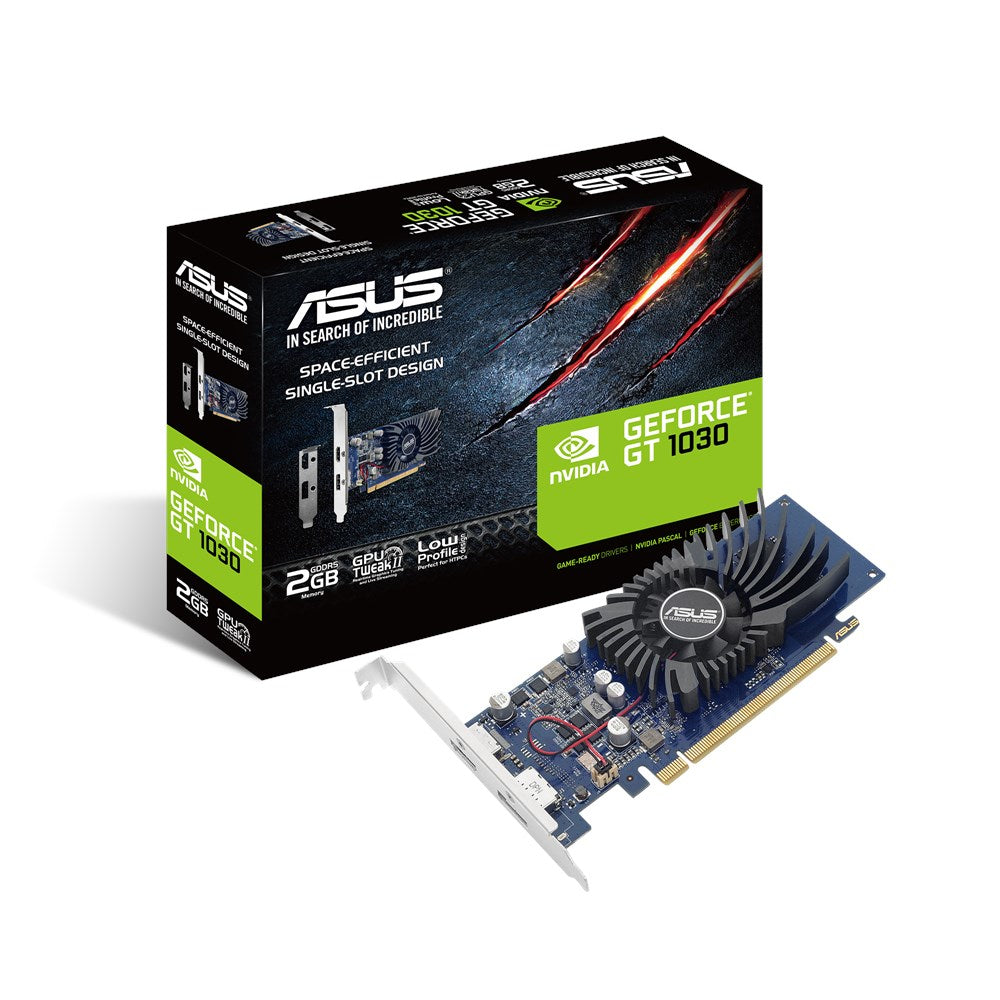 Placa gráfica ASUS VGA NVIDIA GT 1030 2G BRK 2GB DDR5 - imagem 6