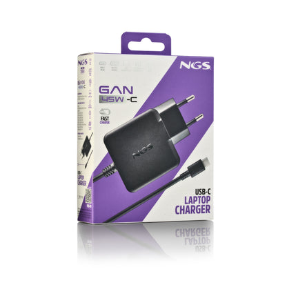 Carregador para Portátil NGS 45W Saída USB-C com CABLE - imagem 8