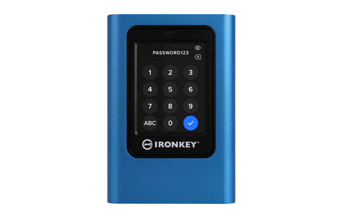 SSD Kingston Technology IronKey 1920GB Vault Privacy 80 XTS-AES 256-bit Encrypted External SSD