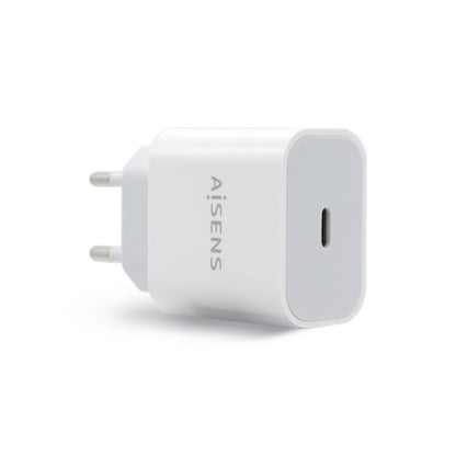 Aisens Carregador 20W USB-C PD3.0 1xUSB-C Branco
