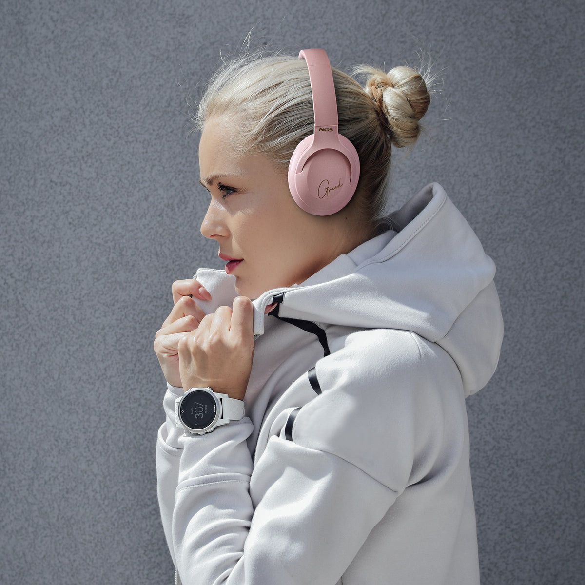 Auscultadores NGS AURICULAR SUPRAURAL INALAMB BT ARTICAGREEDPINK - imagem 12